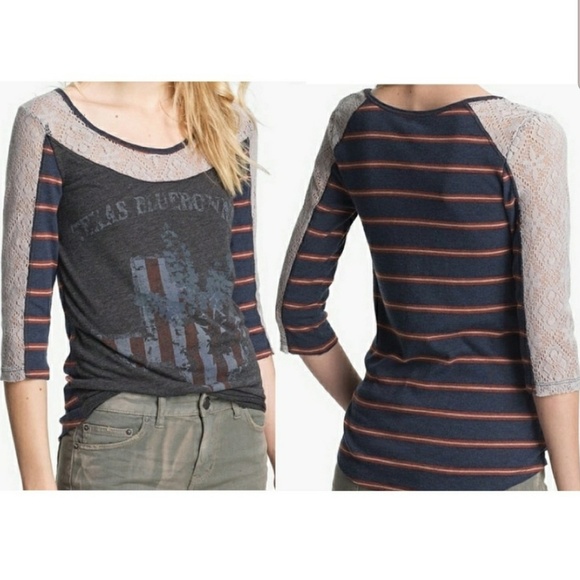 We The Free Texas Bluebonnets Tee - Picture 1 of 5